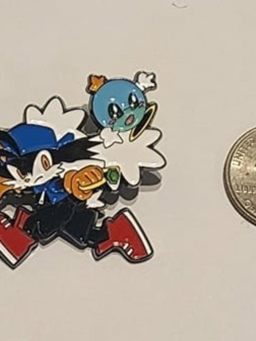 Klonoa & Huepow Enamel Pin – Classic Video Game Collectible Gift! - Picture 3 of 3